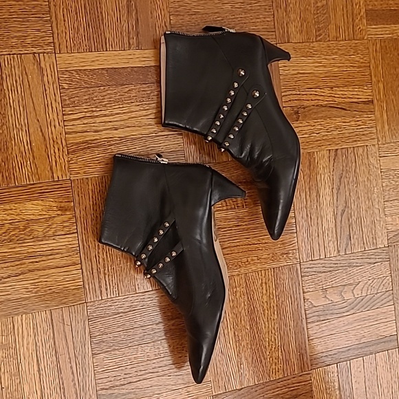 Miu miu studded leather ankle boots, size 39 - Picture 4 of 10